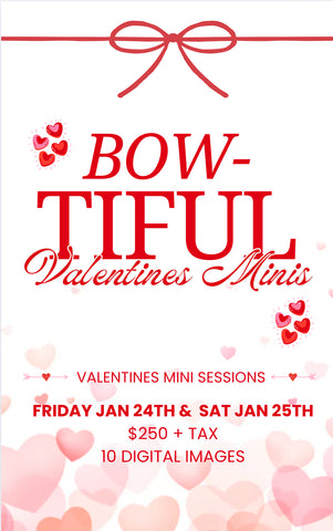 Valentines Day Minis <3 | Fri Jan 24th & Sat Jan 25th